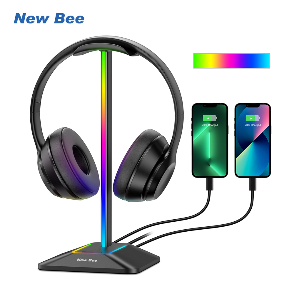 Venom Gaming Accessories - New Bee Z8 RGB Headphones Stand