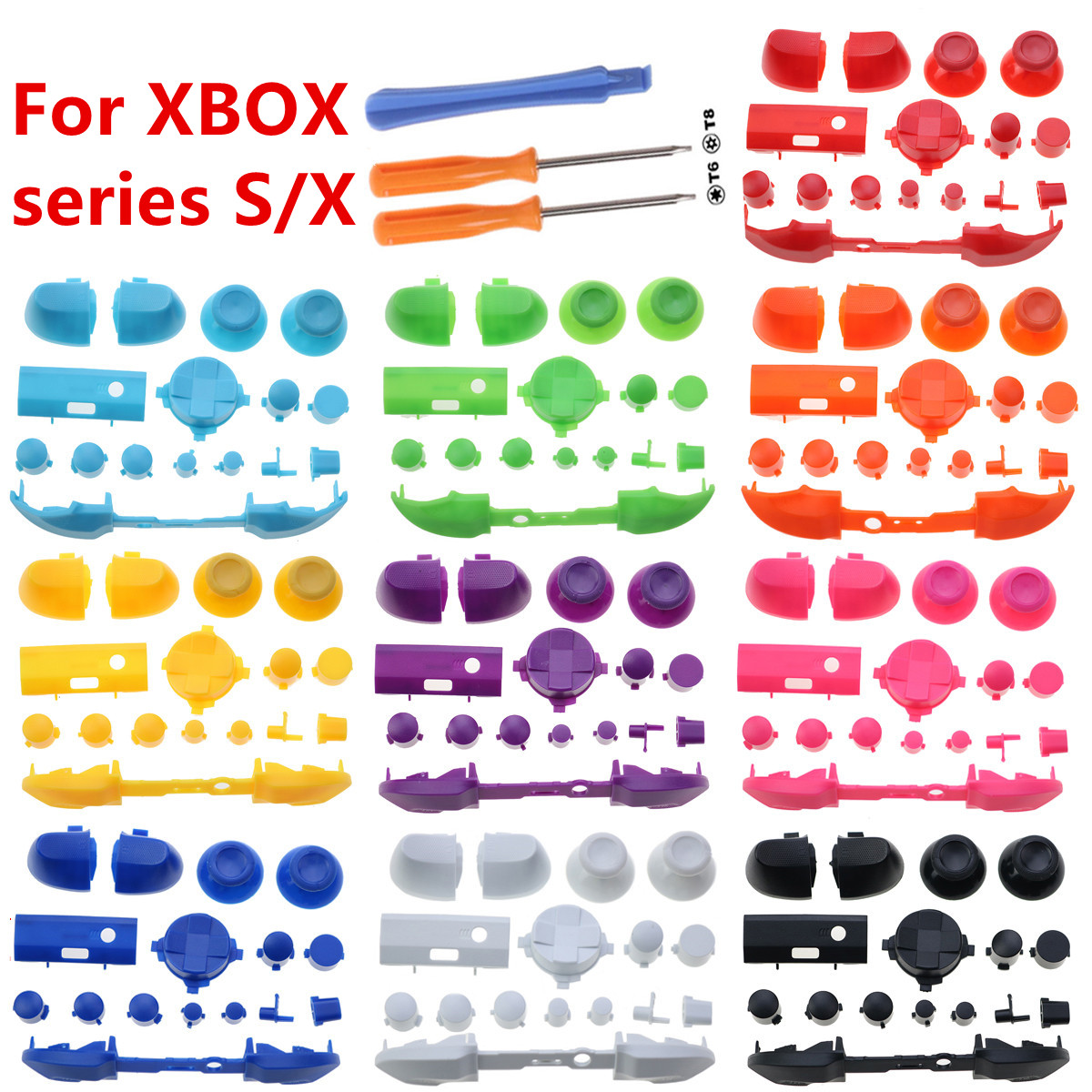 Gaming Controllers Xbox Accessories - Custom Keys Full Set Buttons Replacement
