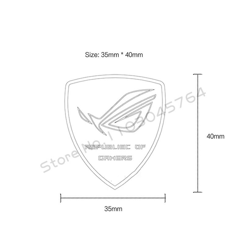 Computer Case Aluminum Sticker - Video Gaming Accessories 评论和价格
