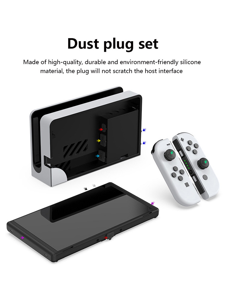 14 PCS/Set Dust Plug Silicone  - Gaming Accessories Nintendo 评论和价格