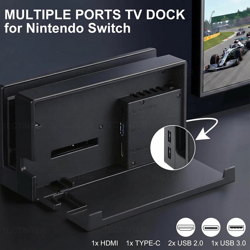 2 in 1 Charging TV Dock Statio - Gaming Accessories Nintendo 评论和价格