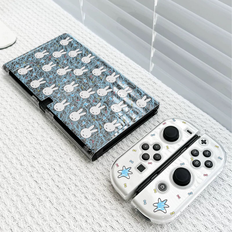 Kawaii Miffy Console Case for  - Gaming Accessories Nintendo 评论和价格