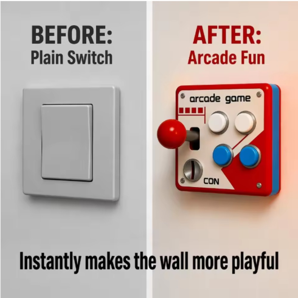 Retro Arcade Joystick Switch P - Gaming Accessories Bedroom 评论和价格