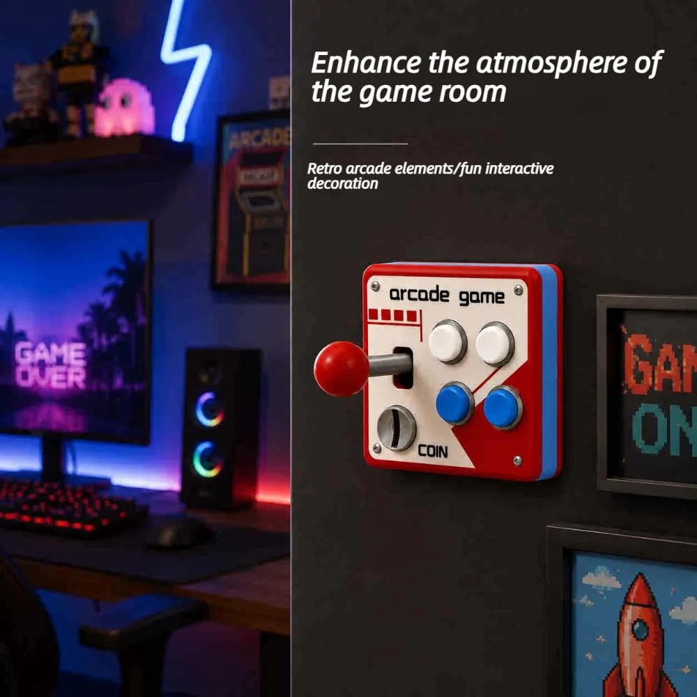 Retro Arcade Joystick Switch P - Gaming Accessories Bedroom 评论和价格