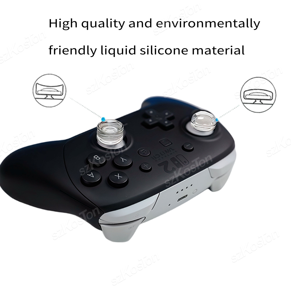 Clear Thumb Grips Caps for Swi - Gaming Accessories Nintendo 评论和价格