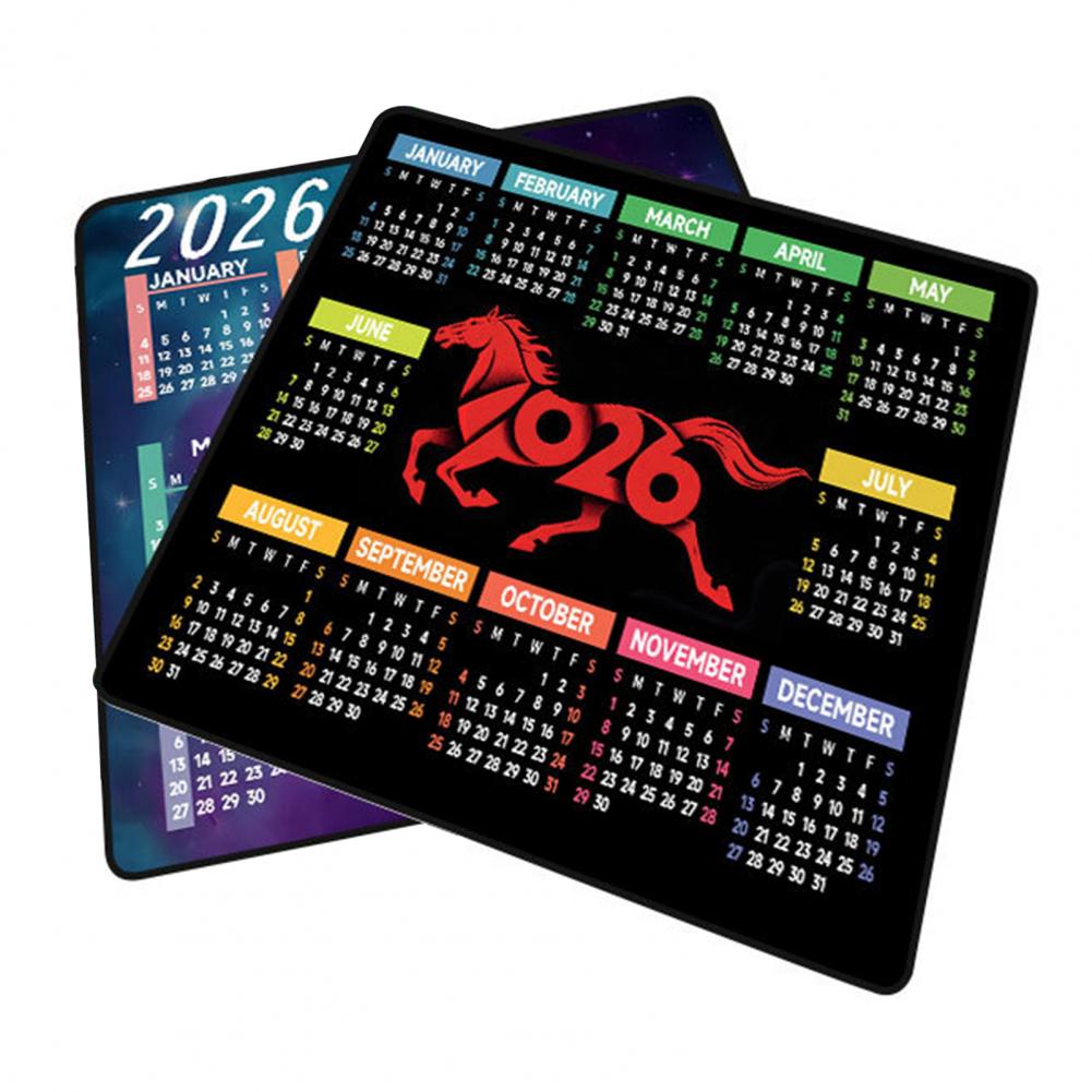 2026 Calendar Mouse Pad Waterp - Gaming Accessories Desk 评论和价格