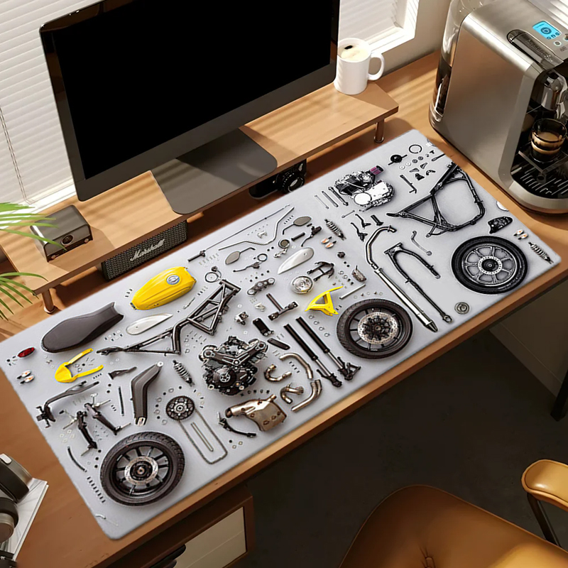Disassembly Diagram Rubber Mou - Gaming Accessories Desk 评论和价格