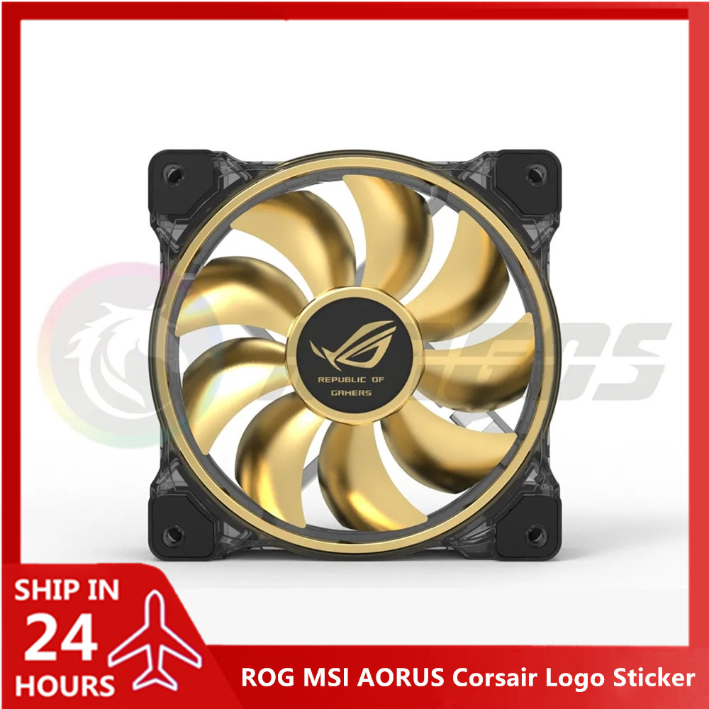 PC Gamer Cabinet Fan Logo Stic - Video Gaming Accessories 评论和价格