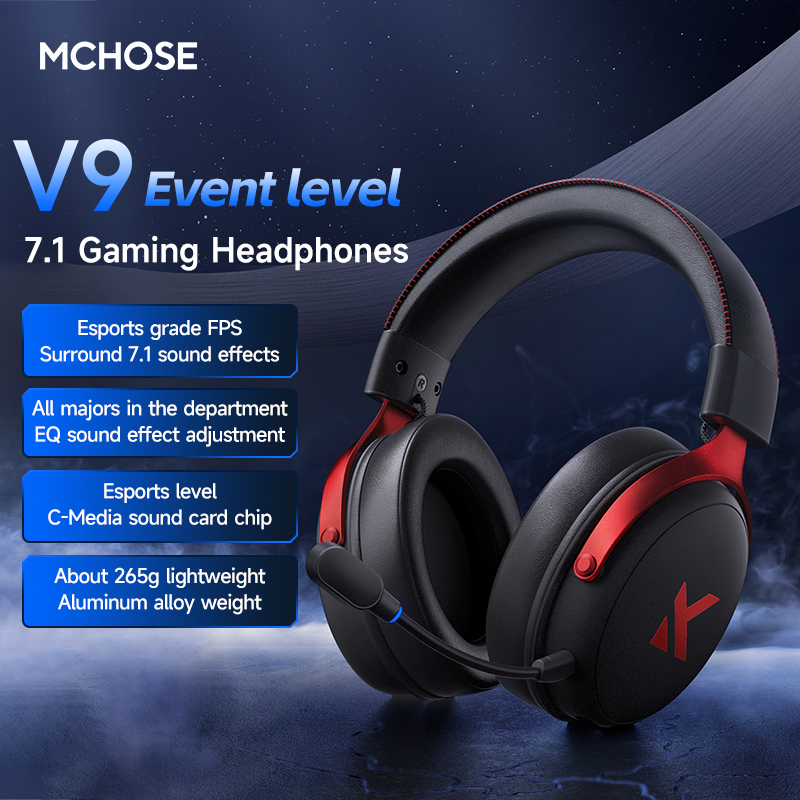 MCHOSE V9 Pro 2 Headset with M - Venom Gaming Accessories 评论和价格