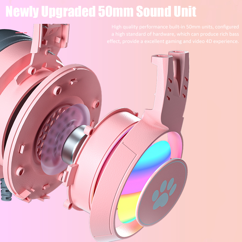 Cute Cat Ear Gaming Headphones - Venom Gaming Accessories 评论和价格