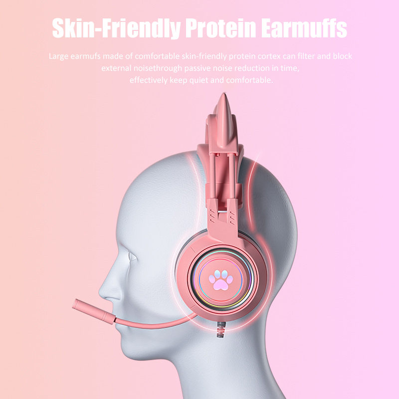 Cute Cat Ear Gaming Headphones - Venom Gaming Accessories 评论和价格