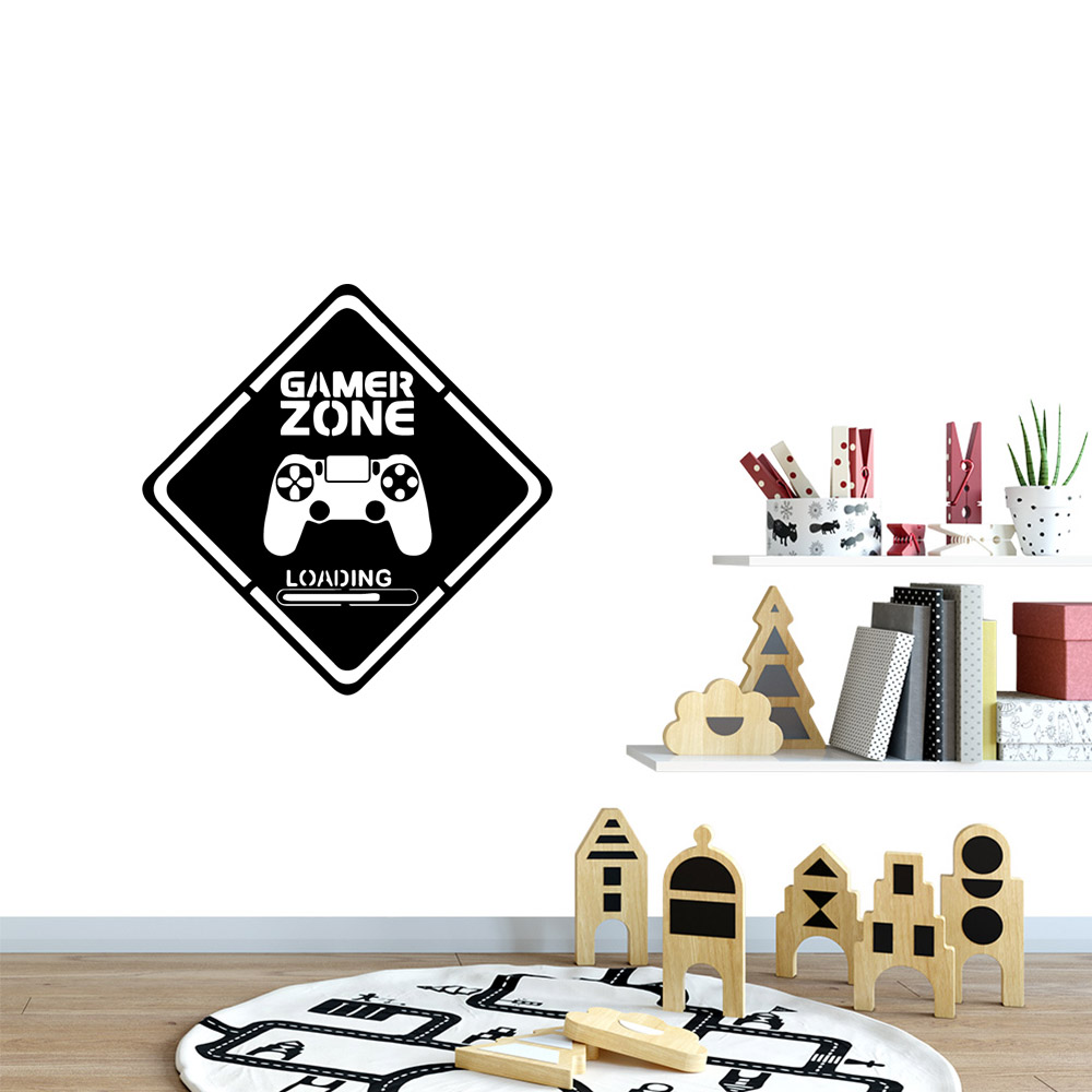 1pc Gamer Wall Art Decal For K - Gaming Accessories Bedroom 评论和价格