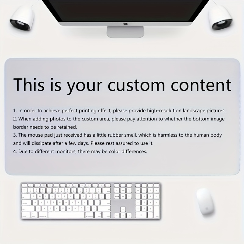 Custom Photo Mouse Pad, Person - Gaming Office Accessories 评论和价格